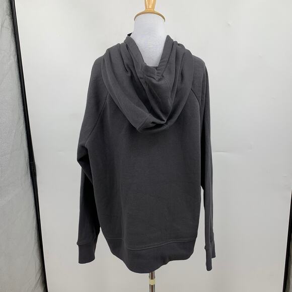 Under Armour Sweatshirt Womens 1X Plus Rival Fleece Loose Iridescent Logo Hoodie - Picture 6 of 14